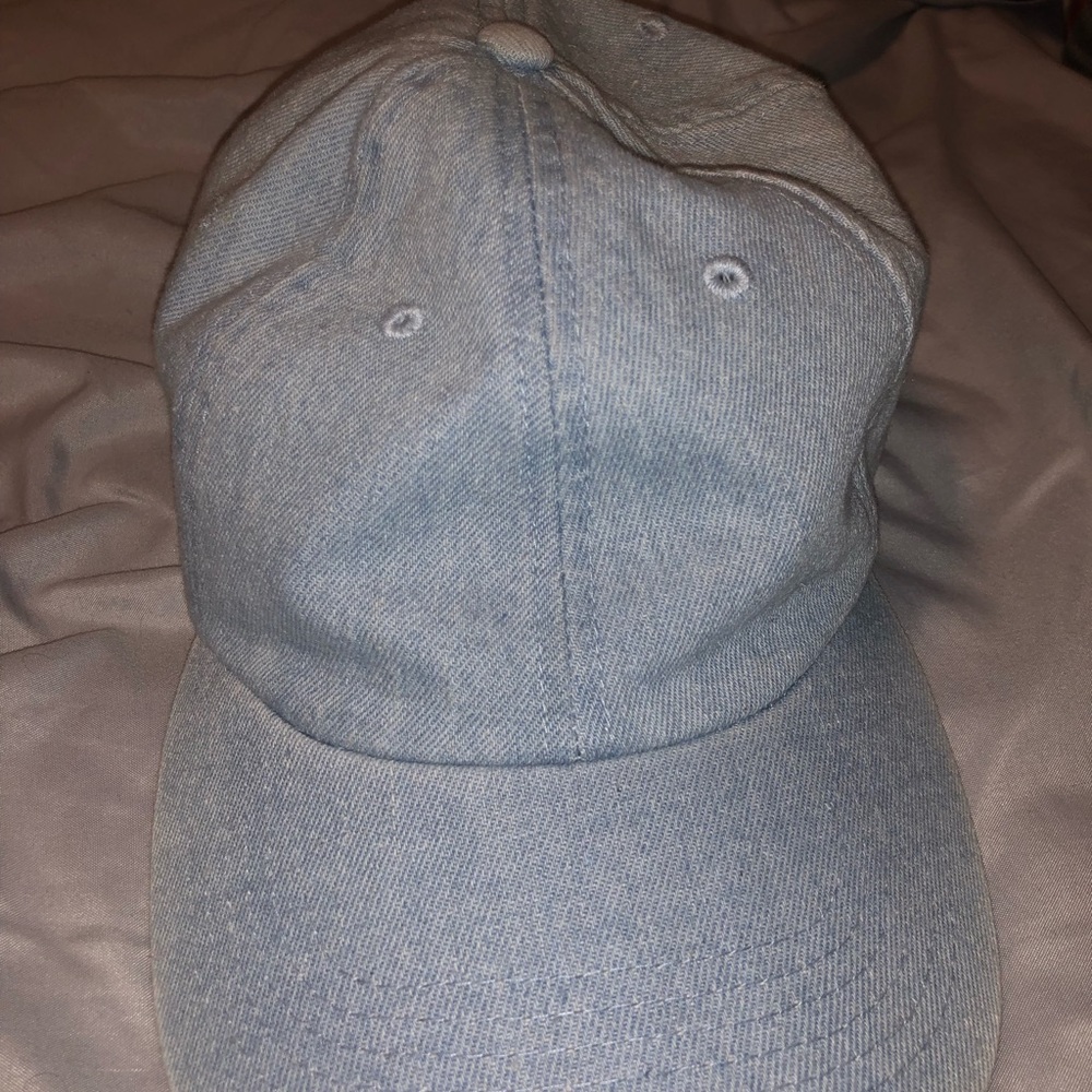 light denim dad hat